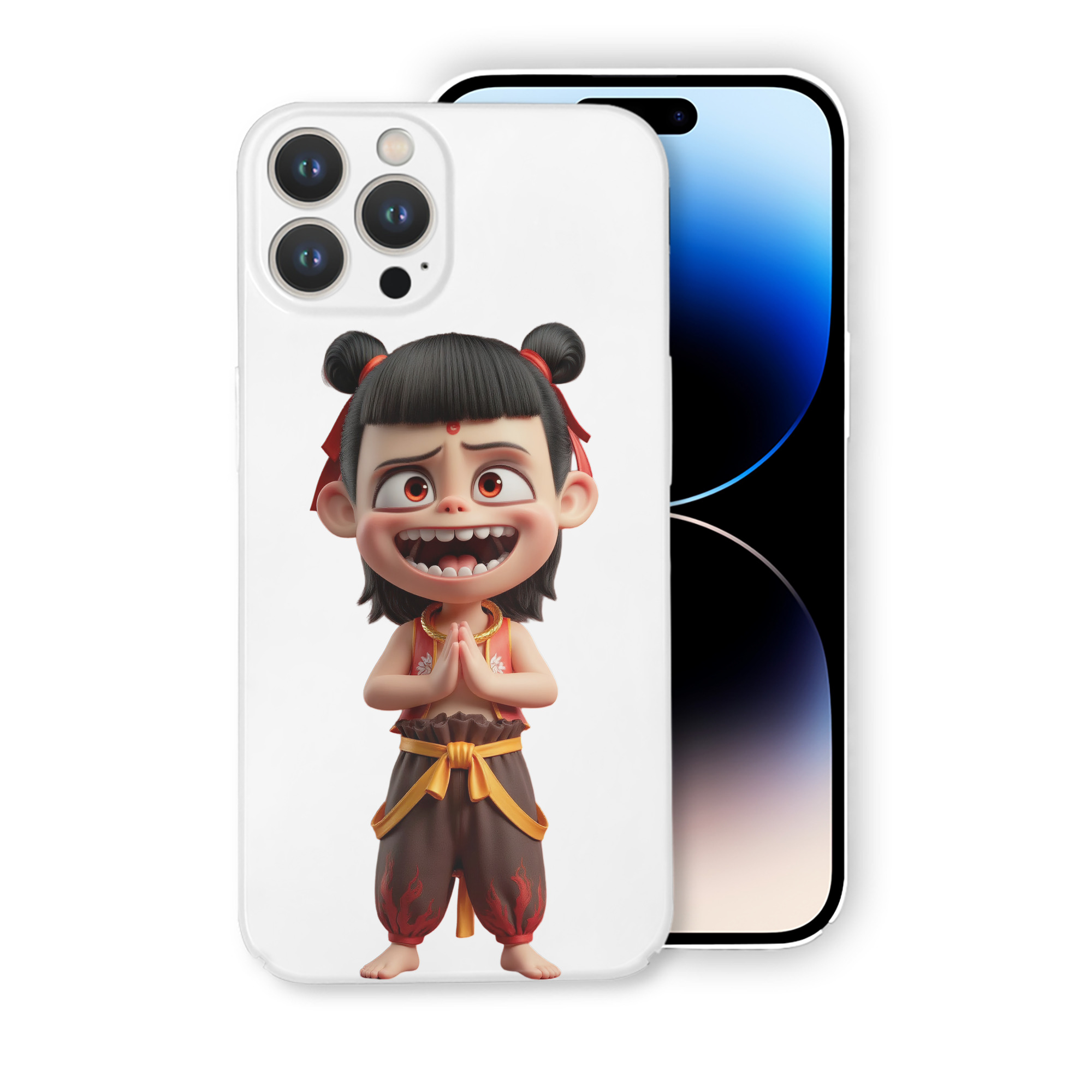 （画像用） Ne Zha 2 ナタ 魔童の大暴れ 【iPhone 14シリーズ対応】ハードケース